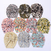 Flower Print baby Turban Hats