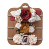 3Pcs/Lot Artificial Flower Baby Headband