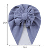 Winter Plain Faux Cashmere High Stretch Big Bow Turban SS135