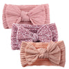 3Pcs/Set Kids Braided Bow Headband