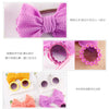 2Pcs/Set Daisy Flower Sunglasses With Elastic Nylon Baby Headband DP074