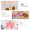 Baby Floral Shape Sunglasses With Candy Color Bow Clip Set DP118