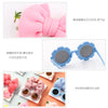 2Pcs/Set Solid Color Baby Sun Glasses Puff Bow Headband Set DP076