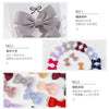 2Pcs/Set Candy Color Small Bow Ribbon Baby Hairclips PP192