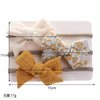 3Pcs/Set Muslin Cotton Baby Girl Headband