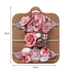 3Pcs/Lot Artificial Flower Baby Headband