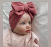 Velvet Winter Baby Turban Hats