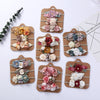 3Pcs/Lot Artificial Flower Baby Headband