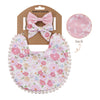 Cotton Linen Baby Bibs Nylon Band