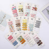 6Pcs/Card Snap Baby Hair Clip