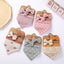 3Pcs/Set Muslin Cotton Baby Bib Headband