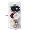 3Pcs/Set Artificial Flower Baby Girl Hair Clips