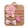 5Pcs/Set Bow Nylon Baby Headband