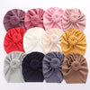 Ribbed Donut Ball Cap Kids Turban Hat