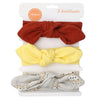 3Pcs/Set Cotton Baby Bow Headband