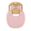 2Pcs/Lot Bamboo Cotton Baby Bib&Headband