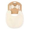 2Pcs/Lot Bamboo Cotton Baby Bib&Headband