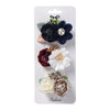 3Pcs/Set Artificial Flower Baby Girl Hair Clips