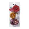 3Pcs/Set Artificial Flower Baby Girl Hair Clips