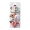 3Pcs/Set Artificial Flower Baby Girl Hair Clips