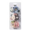 3Pcs/Set Artificial Flower Baby Girl Hair Clips