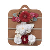 3Pcs/Lot Artificial Flower Baby Headband