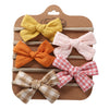 5Pcs/Set Bow Nylon Baby Headband