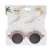 New Arrive Two Tone Leopard Sunglasses With Cotton Lace Clip Set  DP119