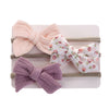 3Pcs/Set Muslin Cotton Baby Girl Headband