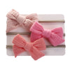 3Pcs/Set Muslin Cotton Baby Girl Headband