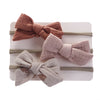 3Pcs/Set Muslin Cotton Baby Girl Headband