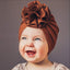 Lovely Flower Baby Hat Soft Baby Girl Hat Turban