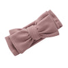 Thick Ribbed Bow Tie Baby Winter Headband