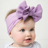 Solid Big Bow Topknot Headband