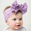 Solid Big Bow Topknot Headband