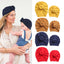 2Pcs/Set Mommy and Me Solid Cotton Hats