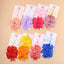 4Pcs/Set Grosgrain Ribbon Bow with Strong Alligator Hair Clips