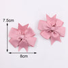 4Pcs/Set Grosgrain Ribbon Bow with Strong Alligator Hair Clips