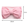 Solid Faux Cashmere Turban Bow Headband