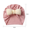 Solid Cotton Baby Turban Hats