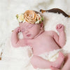 Nylon Floral Pearl Newborns Infant Headband