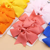 4Pcs/Set Grosgrain Ribbon Bow with Strong Alligator Hair Clips