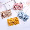 Solid Velvet Baby Bow Winter Headband