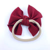 Mini Solid Elastic Nylon Headband