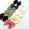 Solid Grosgrain Ribbon Hair Clips