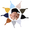 Cotton Newborn Baby Knotted Hats