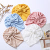 12Pcs/Lot Solid Cotton Knitted Baby Hat