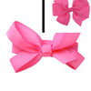 Solid Color Grosgrain Ribbon Bowknot Hair Clips For Cute Girls PP159