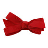 Solid Color Grosgrain Ribbon Bowknot Hair Clips For Cute Girls PP159