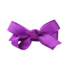 Solid Color Grosgrain Ribbon Bowknot Hair Clips For Cute Girls PP159